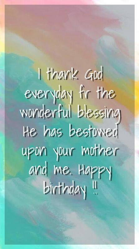 a birthday wish for my son